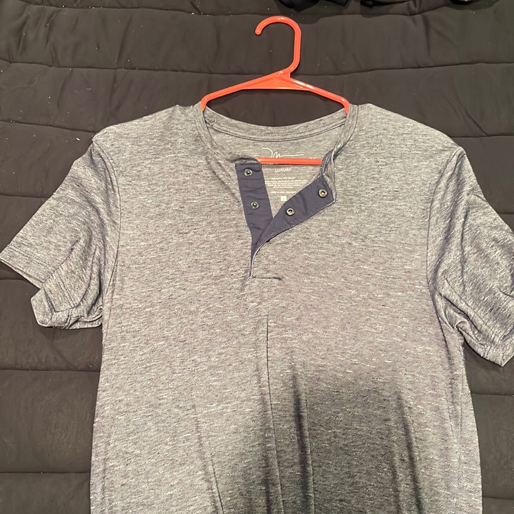 Marc Anthony Blue Short Sleeve Tee